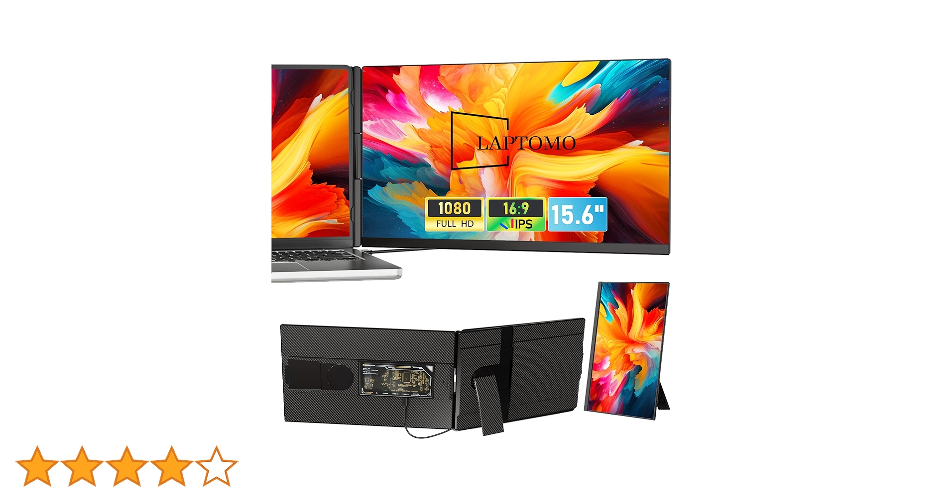 LAPTOMO M2 15.6インチ デュアルモニター モバイルモニター LAPTOMO M2 15.6インチ デュアルモニター モバイルモニター 楽天